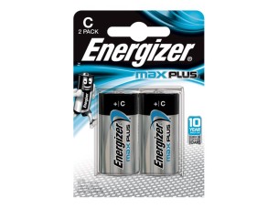 Energizer Max Plus battery - 2 x LR14 / C type - Alkaline