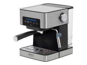 Camry Premium CR 4410 - coffee machine with milk frother - 15 bar - silver