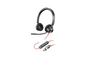 HP Poly Blackwire 3320 - headset - USB-C