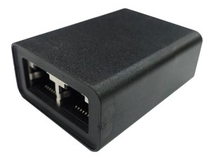 Roline T-Adapter - network splitter - black