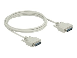 Delock - serial cable - 15 pin D-Sub (DB-15) to 15 pin D-Sub (DB-15) - 3 m