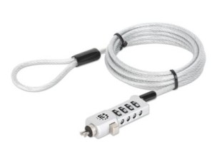 Manhattan - security cable lock - universal, combination, for Noble Wedge, Nano, K-Slot - TAA Compliant