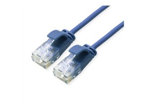 Roline patch cable - 2 m - blue