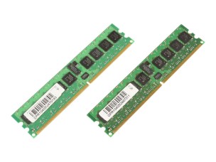 CoreParts - DDR2 - kit - 2 GB: 2 x 1 GB - DIMM 240-pin - 667 MHz / PC2-5300 - registered