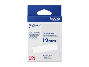 Brother TZe-CL3 - cleaning tape - 1 cassette(s) - Roll (1.2 cm)