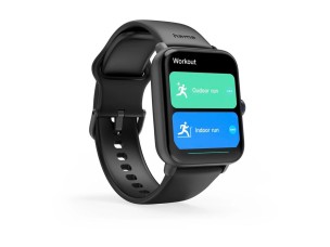 Hama 6010 - black plastic - smart watch with strap - black