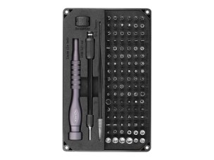 Delock - precision screwdriver handle with bit and socket set - 106 pieces