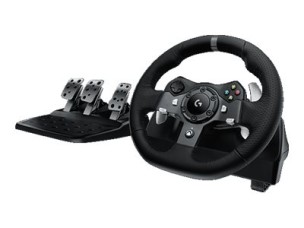 Logitech G G920 - wheel and pedals set - wired