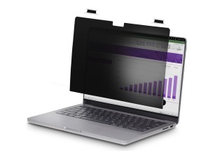 Startech 14-inch MacBook Pro 21/23 Laptop Privacy Screen, Anti-Glare Privacy Filter with 51% Blue Light Reduction, Monitor Screen Protector with +/- 30 deg. Viewing Angle - Reversible Matte/Glossy Sides (14M21-PRIVACY-SCREEN) - notebook privacy filter (ho