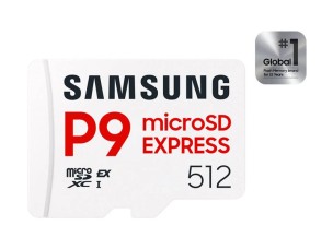 Samsung P9 Express MB-MK512T - flash memory card - 512 GB - microSDXC Express