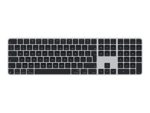 Apple Magic Keyboard with Touch ID and Numeric Keypad - keyboard - USB-C - QWERTY - International English - black keys Input Device