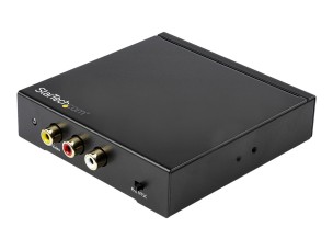 StarTech HDMI to RCA Converter Box with Audio - Composite Video Adapter - NTSC/PAL - 1080p (HD2VID2) - video converter - black
