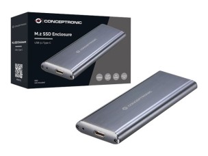 Conceptronic - storage enclosure - M.2 Card - USB 3.1 (Gen 2)