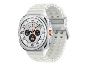 Samsung Galaxy Watch Ultra - titanium white - smart watch with marine band - white - 64 GB