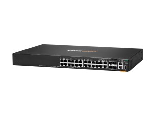 HPE Aruba Networking CX 6200F 24G 4SFP+ Switch - switch - Max. Stacking Distance 10 kms - 24 ports - Managed - rack-mountable