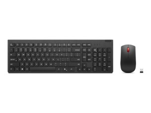 Lenovo Essential Wireless Combo Gen 2 - keyboard and mouse set - QWERTY - Estonian - black Input Device