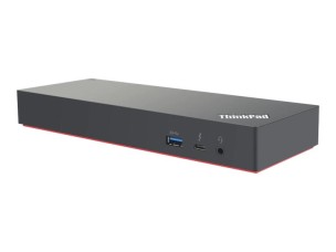 Lenovo ThinkPad Thunderbolt 3 Workstation Dock - port replicator - Thunderbolt 3 - 2 x HDMI, 2 x DP, 2 x Thunderbolt - 1GbE