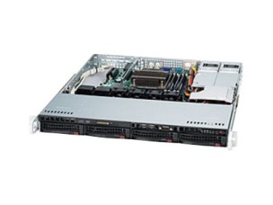 Supermicro SC813M FTQC-R407CB - rack-mountable - 1U - ATX