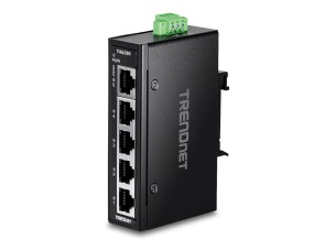TRENDnet TI-ELC50 - Version V1 - switch - industrial, mini - 5 ports - TAA Compliant