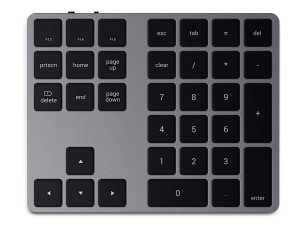 Satechi Bluetooth Extended Keypad - keypad - space grey Input Device