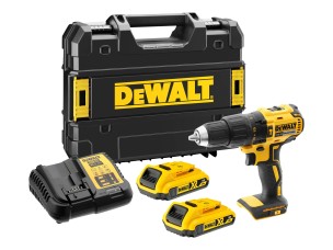 DeWALT DCD778D2T-QW - hammer drill/driver - cordless - 2-speed - 2 batteries