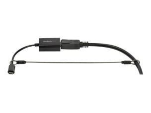 Startech 20-Pack Security Cable Tethers for Adapters & Dongles, Universal Cable Adapter Tether, Tether Cables, Adjustable Length Anti-Theft Cable Tether Lock Kit, Steel Cable Tether - Dongle Cable Tether (CONNLOCKPK20) - security cable - TAA Compliant