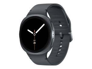 Samsung Galaxy Watch8 - graphite - smart watch with sport band - graphite - 32 GB