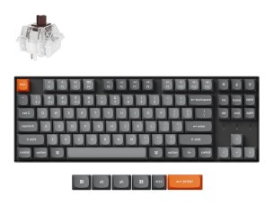 Keychron K8 MAX - keyboard - QMK , mechanical - 80% Input Device