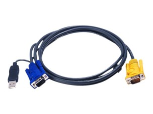 ATEN 2L-5202UP - keyboard / video / mouse (KVM) cable - 1.8 m