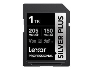 Lexar Professional SILVER PLUS - flash memory card - 256 GB - SDXC UHS-I