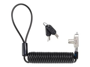 Kensington Slim N17 2.0 Portable Keyed Laptop Lock for Wedge Shaped Slots - security cable lock