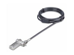 Startech 25-Pack Laptop Lock, Compatible w/Noble Wedge/Nano/K-Slot - security cable lock - TAA Compliant