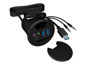 ICY BOX IB-HUB1404A - hub - 3 ports