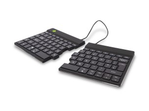 R-Go Ergonomic Keyboard Split break - keyboard - with integrated break indicator - QWERTY - UK - black Input Device