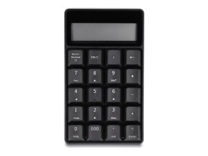 Delock - keypad - 2-in-1, with calculator function - black Input Device