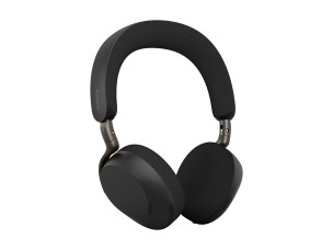 Jabra Evolve3 75 UC - headset - USB-A via Bluetooth adapter - with wireless charging pad