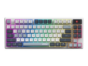 MSI FORGE GK600 - keyboard - hot-swappable TKL - QWERTY - US Input Device