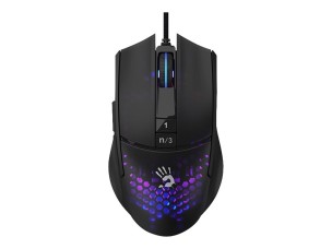 Bloody L65 MAX - mouse - lightweight - USB - honeycomb