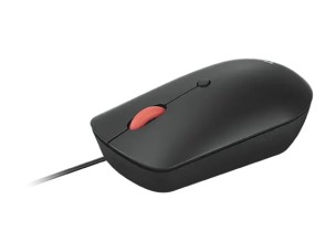 Lenovo ThinkPad Compact - mouse - USB, USB-C - raven black