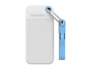 Verbatim Pocket - Color Edition - SSD - 1 TB - keyring with cable attachment - USB 3.2 Gen 2