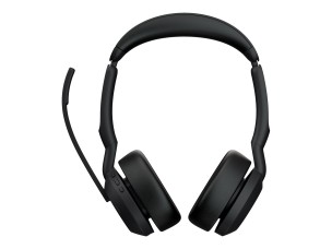Jabra Evolve2 55 UC Stereo - headset - USB-C, USB-A - with charging stand
