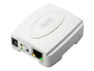 DIGITUS Fast Ethernet Print Server DN-13003-2 - print server - USB 2.0