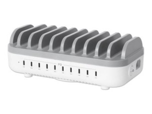 Manhattan charging station - 20 W per port - USB-C - 200 Watt