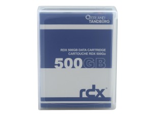 Overland-Tandberg - RDX HDD cartridge x 1 - 500 GB - storage media