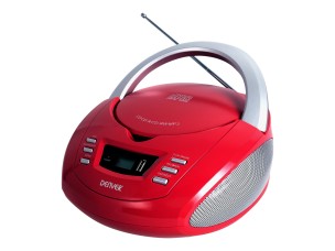 DENVER TCU-211RED - boombox - CD, USB-host