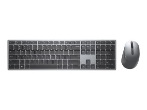 Dell Pro Plus Keyboard and Mouse KM7321W - keyboard and mouse set - QWERTY - Russian - titan grey Input Device