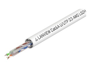 Lanview bulk cable - 500 m - white