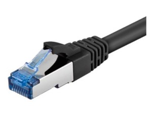 goobay network cable - 5 m - black