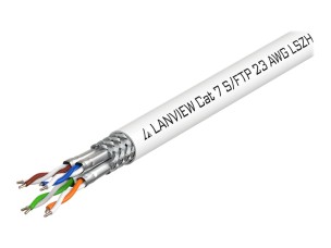Lanview bulk cable - 500 m - white