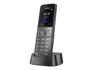 Yealink W74H - cordless extension handset - with Bluetooth interface with caller ID/call waiting - 3-way call capability